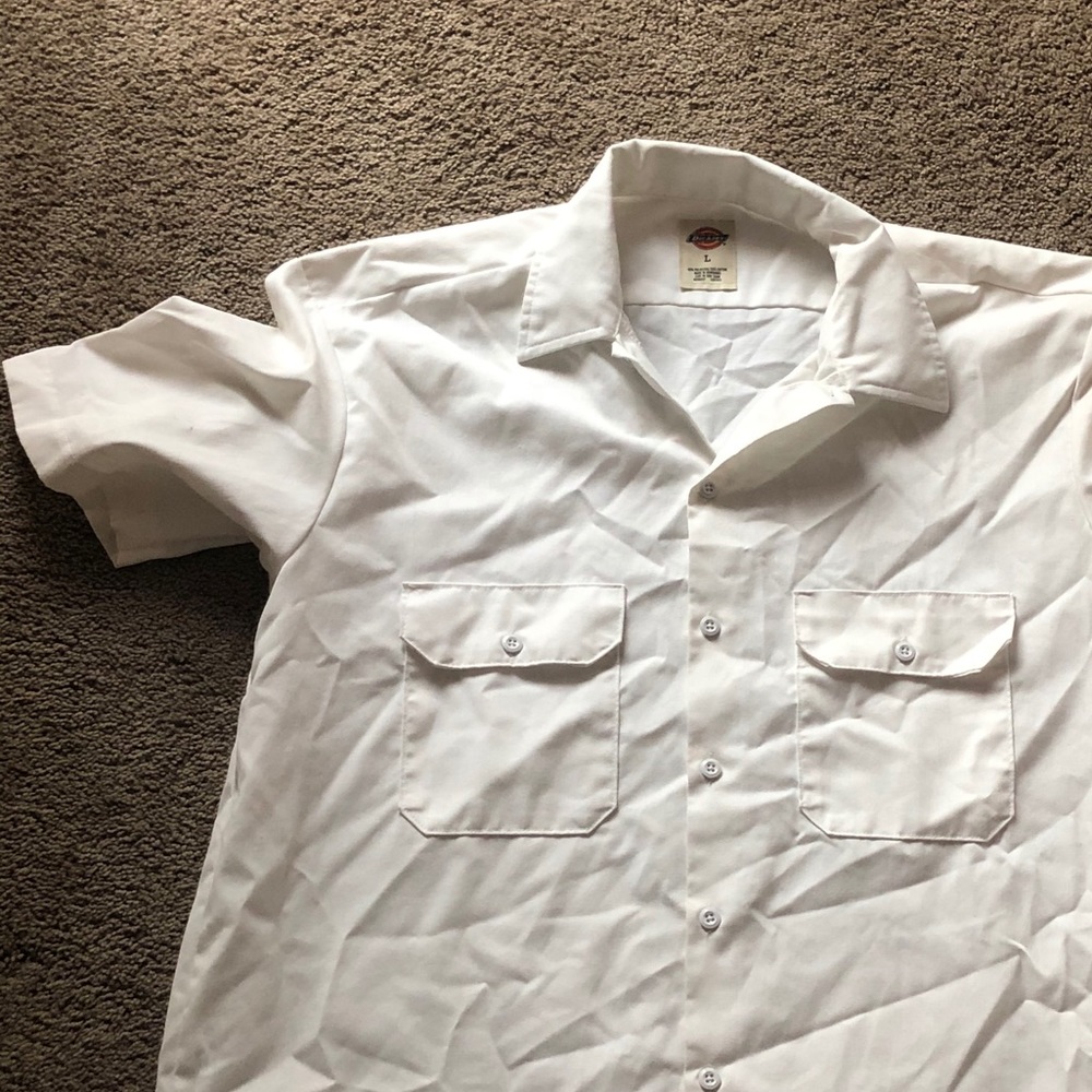 white dickies top